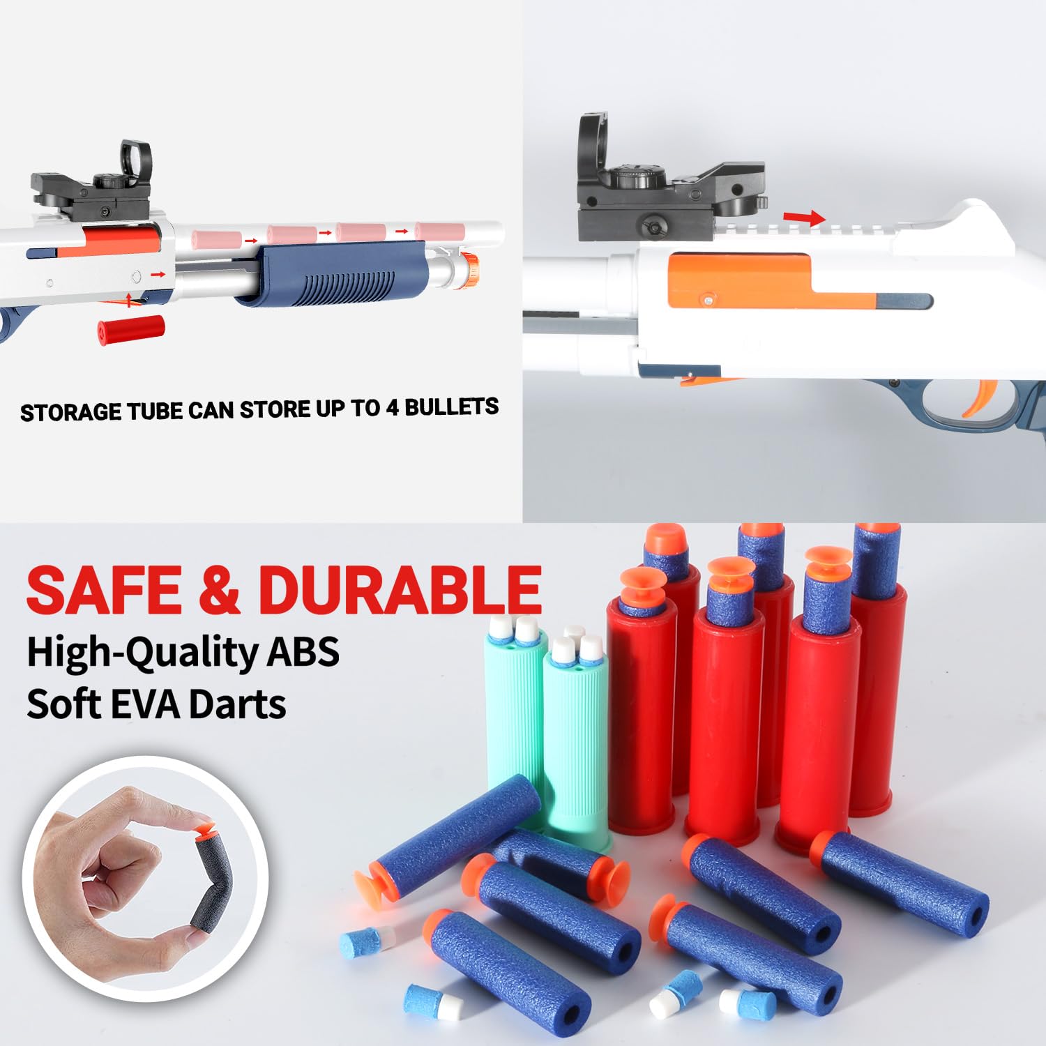 Ouzhimanxing lightweight-no-batteries design makes setup quick and portable.