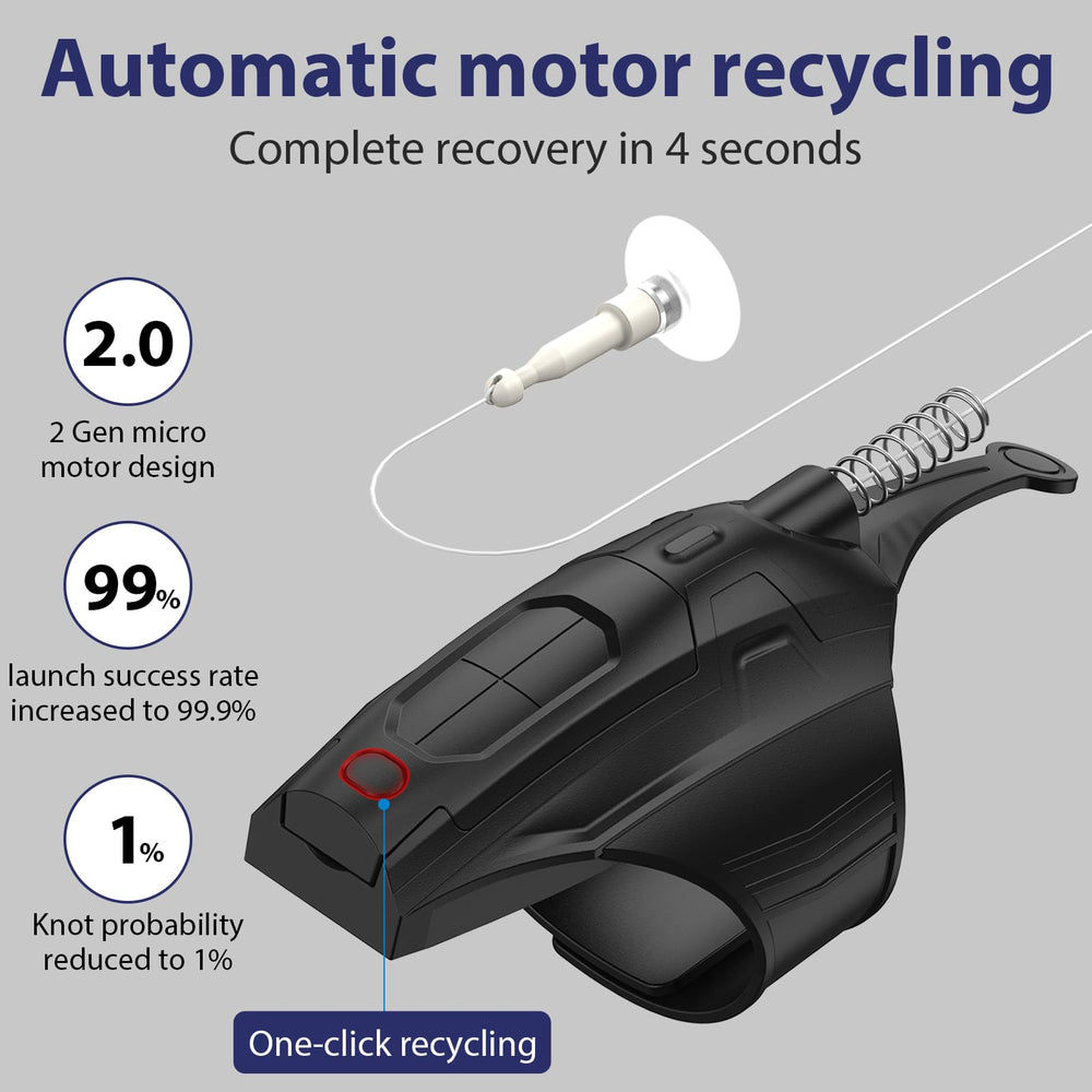 Overfun Web Launcher reel-recovery showing string retrieval.
