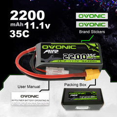 OVONIC 35C performance supports reliable bursts and steady power.