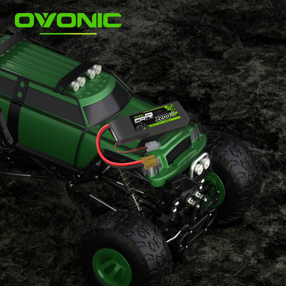 OVONIC 50C discharge supports quick power bursts for fast maneuvers