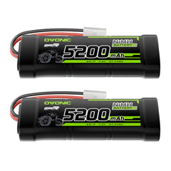 OVONIC 7.2V NiMH battery with TMY connector for RC cars and planes.