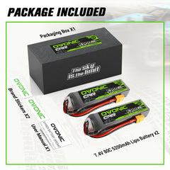 OVONIC battery kit includes stickers and manual for setup.