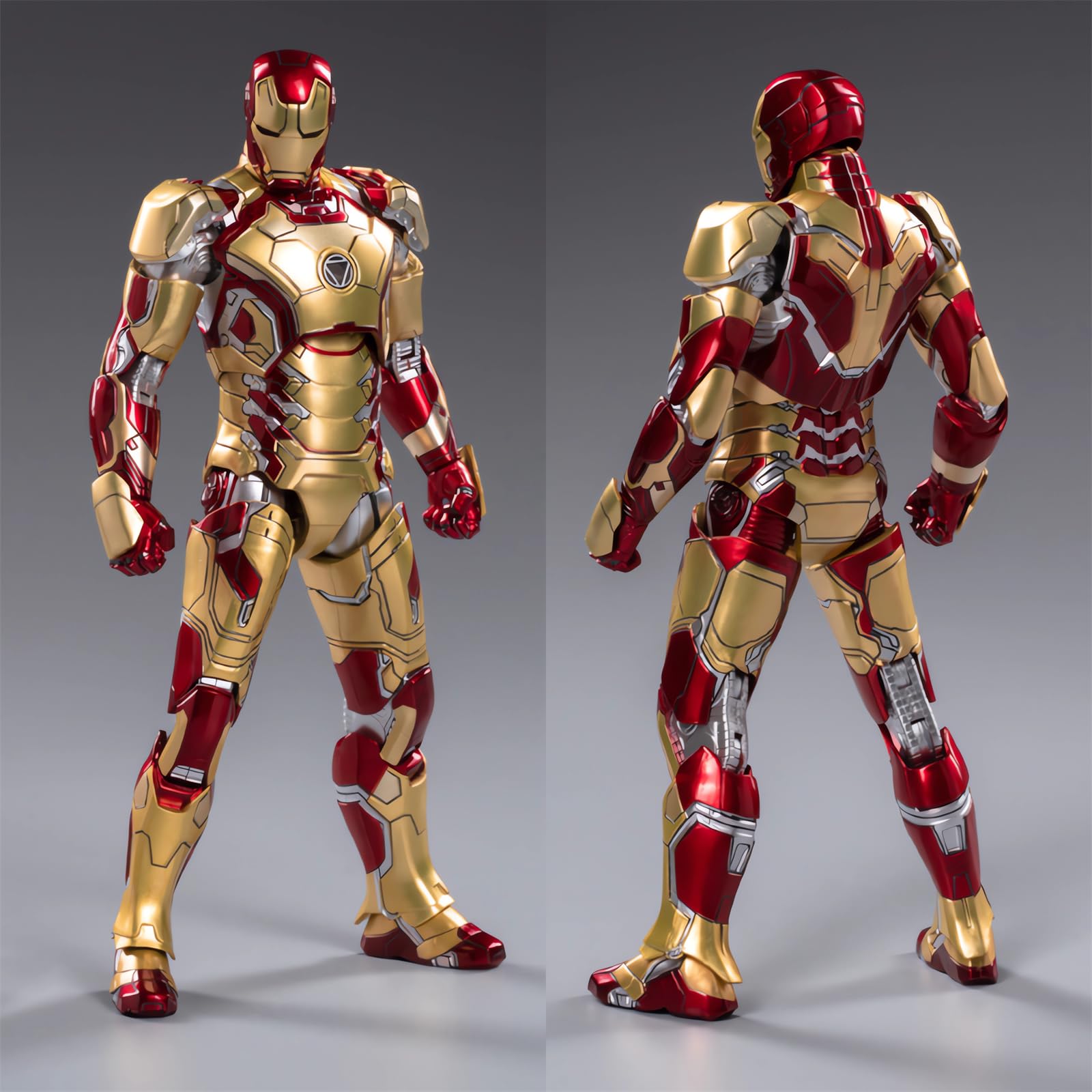 OVONNI MK42 Iron Man 7-Inch figure in premium gift box for gifting.