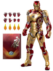 OVONNI MK42 Iron Man 7-Inch figure in dynamic pose for display collection.