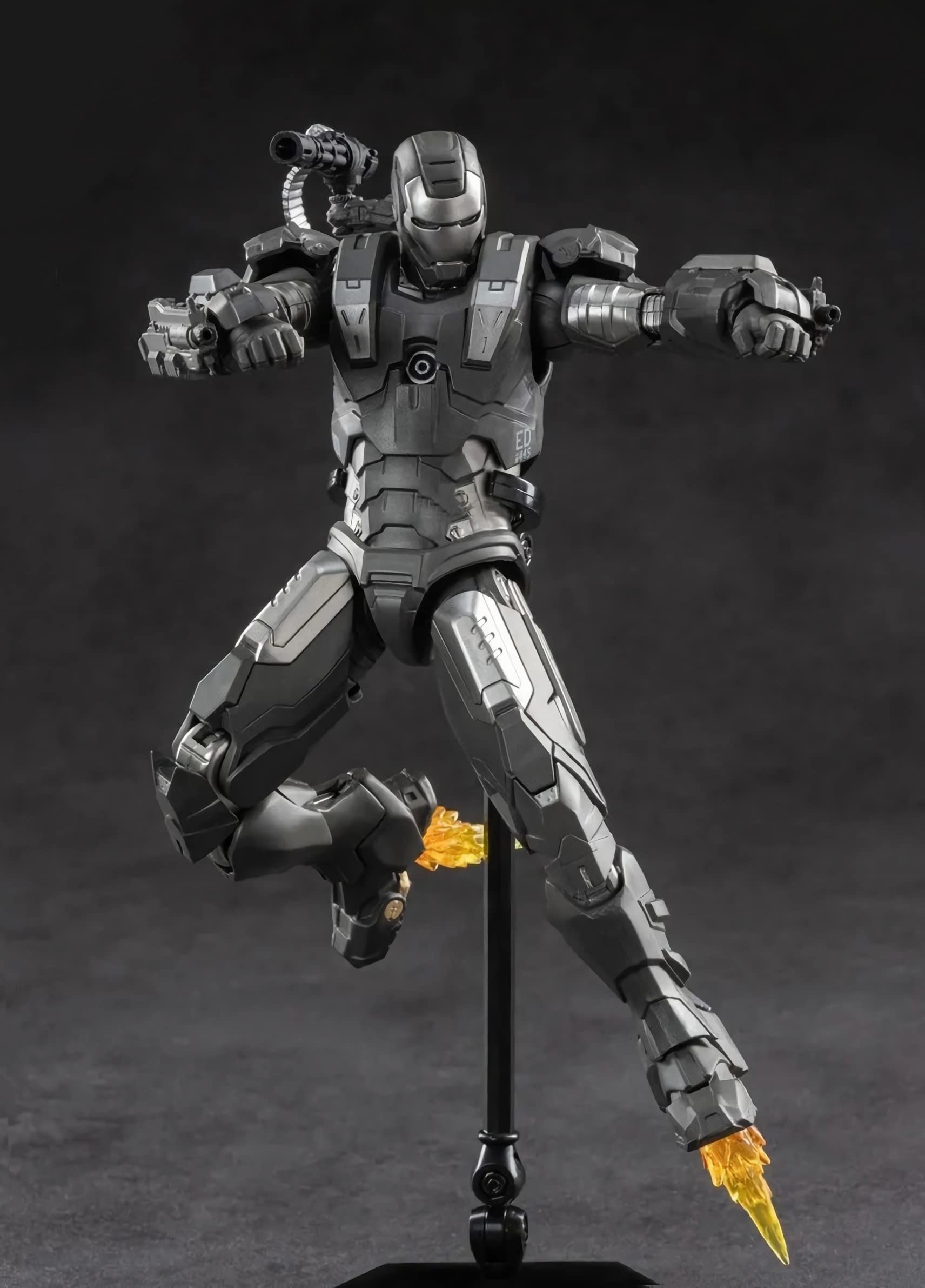 OVONNI War Machine MK1 flame effects add dramatic display.