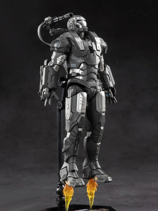 OVONNI War Machine MK1 front view shows pose-ready design for shelves.