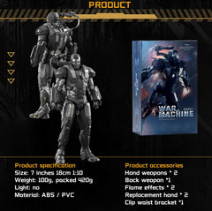 OVONNI War Machine MK1 full figure enhances shelf presence.