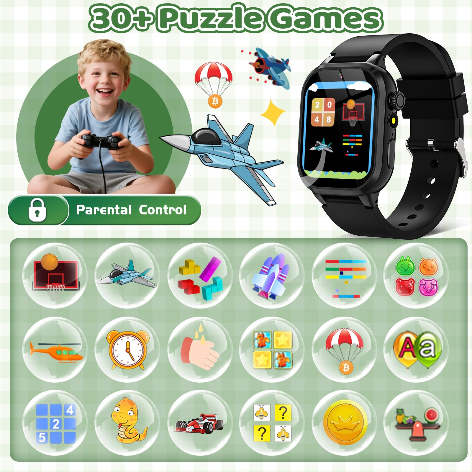 OVV Kids Game Watch camera captures fun moments for kids and memories