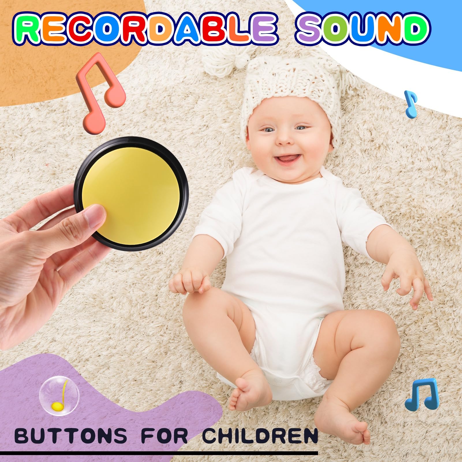 Dog training scenario with Ovveroche recordable buzzer