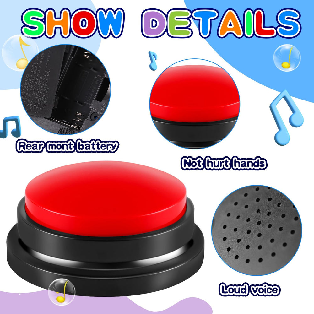 Ovveroche six-color recordable buzzer set showcases variety for multi-activity training