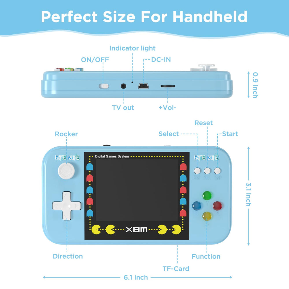 Owenbo 860mAh battery supports several hours of portable play outdoors