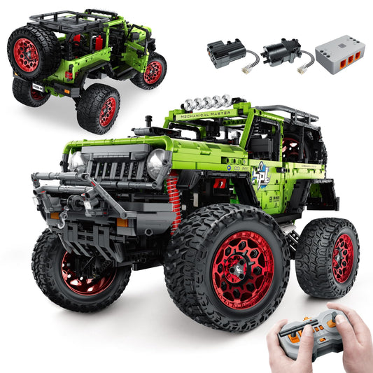OWNONE 1 Wrange front view remote control jeep highlighting rugged grille for display