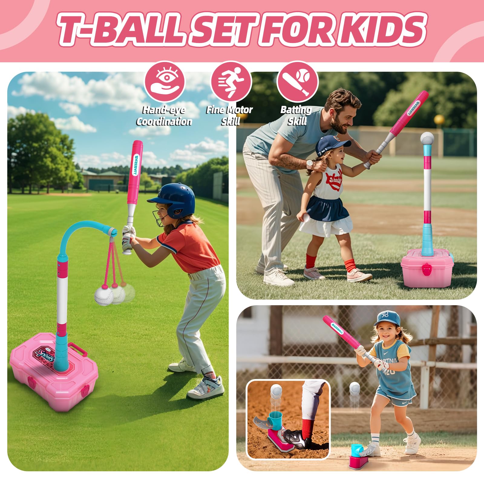 OWNONE base filled with water or sand provides stable indoor outdoor play