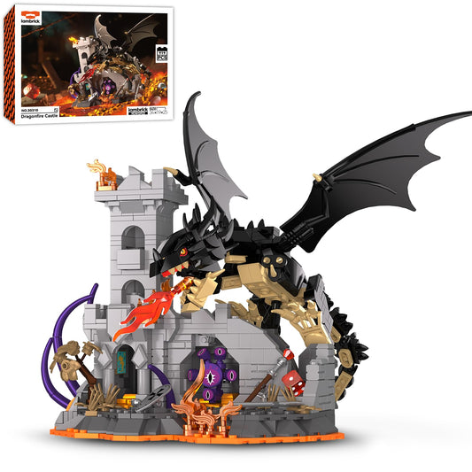 OWNONE Dragon Building Set with Dice Tower for imaginative play and decision moments