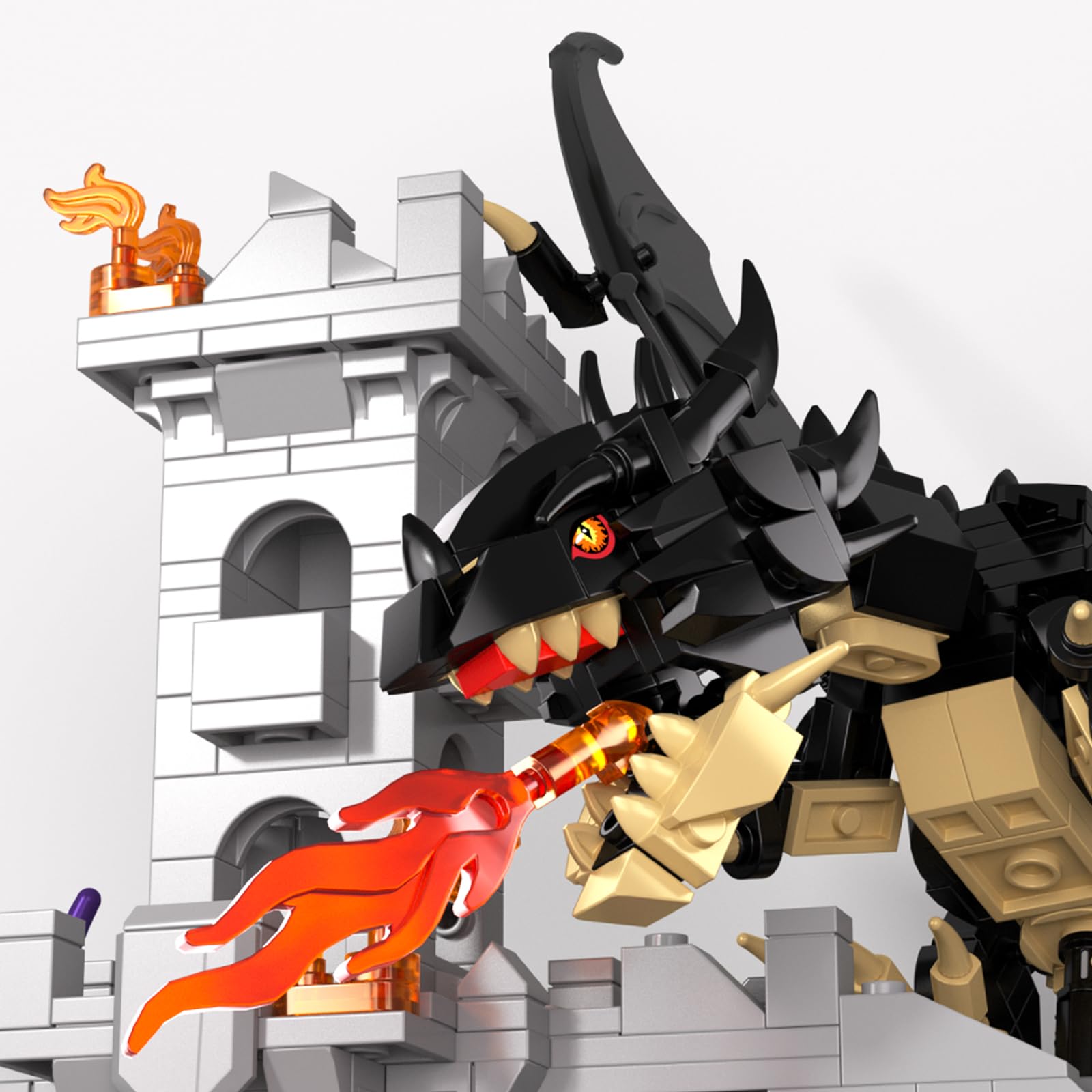 OWNONE Dragon Building Set treasure chamber reveal for mystery and treasure hunts