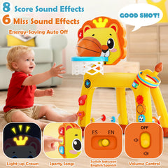 OWNONE interactive hoop with gears and numbers builds finger dexterity.
