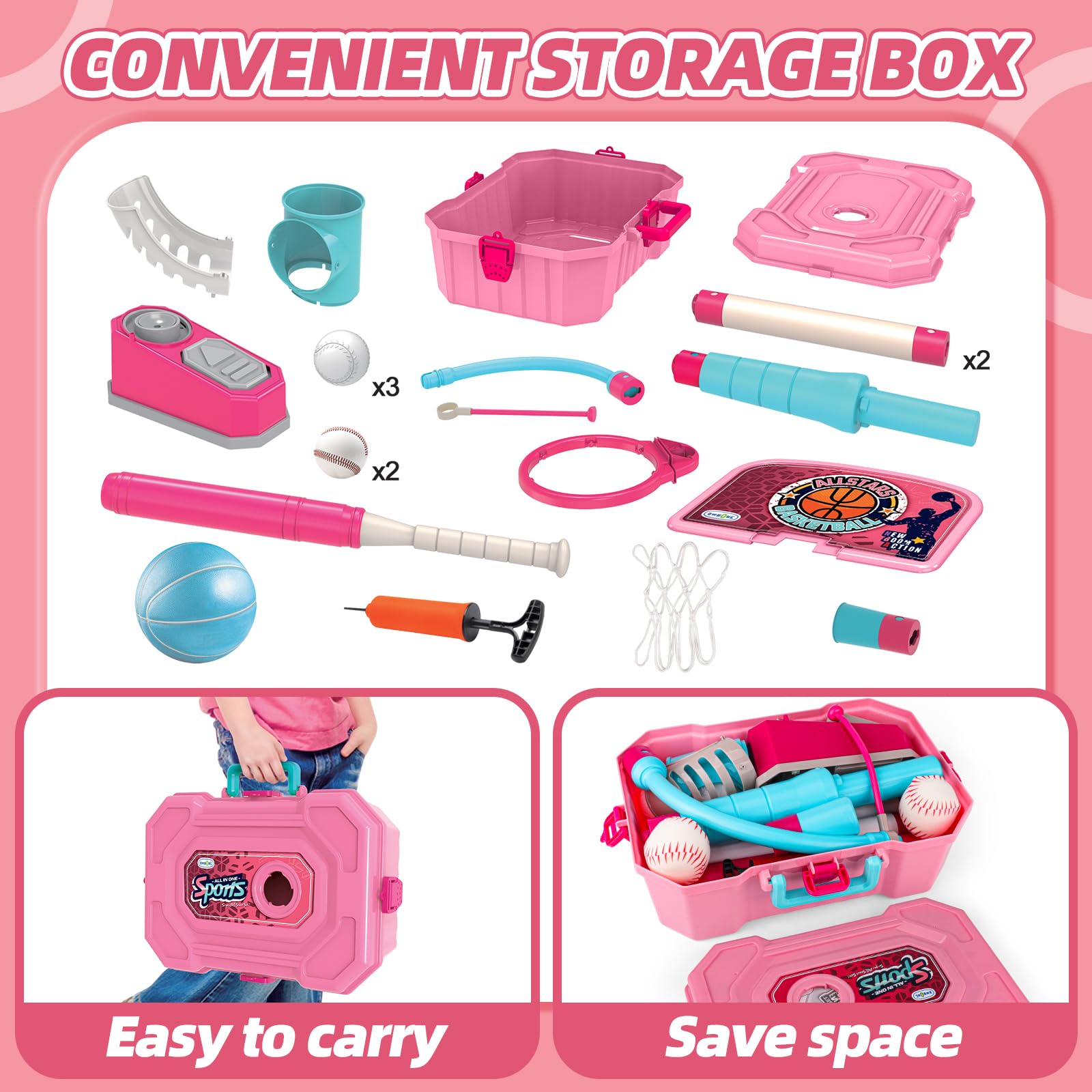 OWNONE portable set for indoor or outdoor use