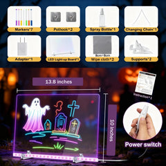 Flexible brightness control on the OYB board for day or night use