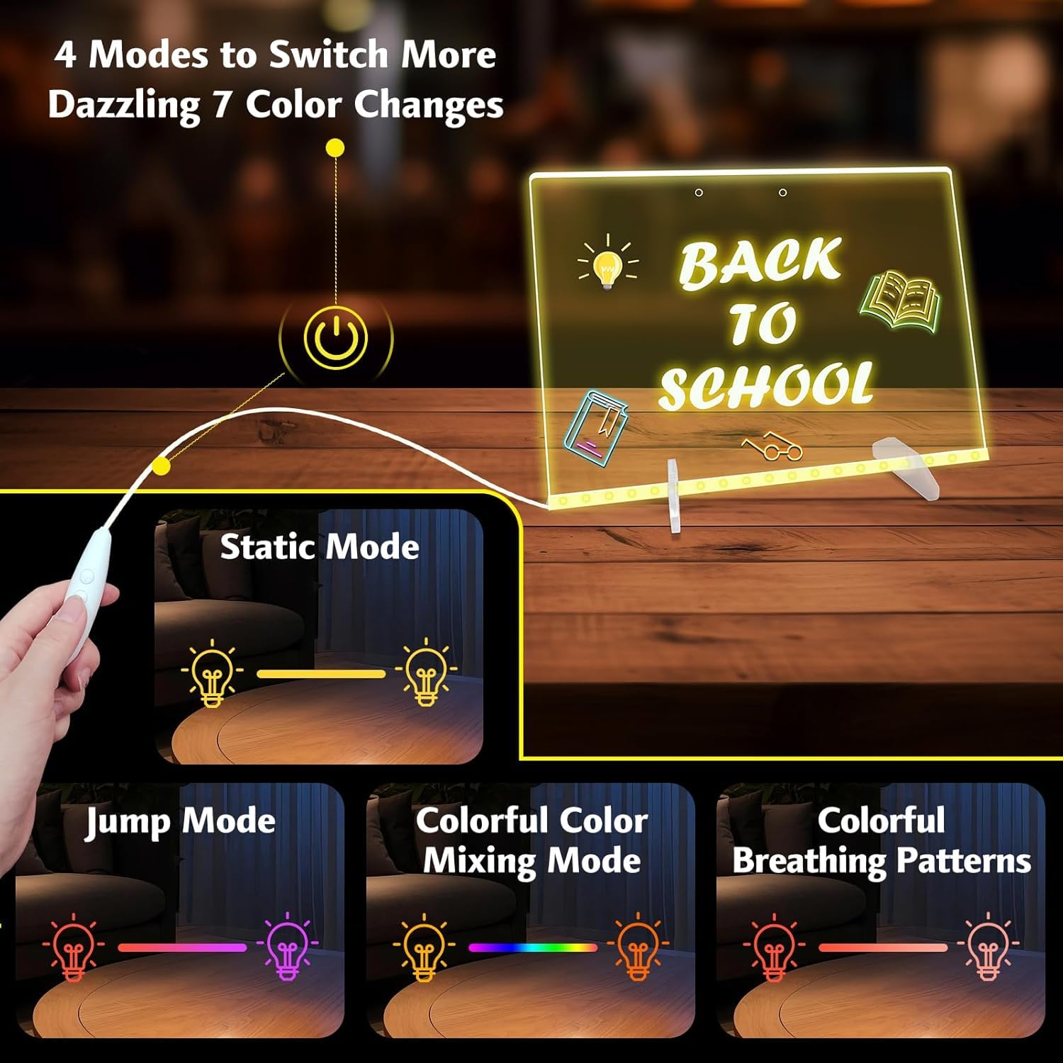 Includes power adapter for reliable, steady operation of the OYB board
