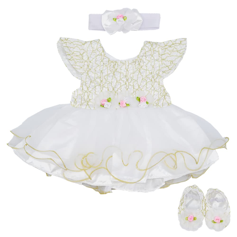 OYESY Reborn princess dress set shown for stylish playtime dress-up