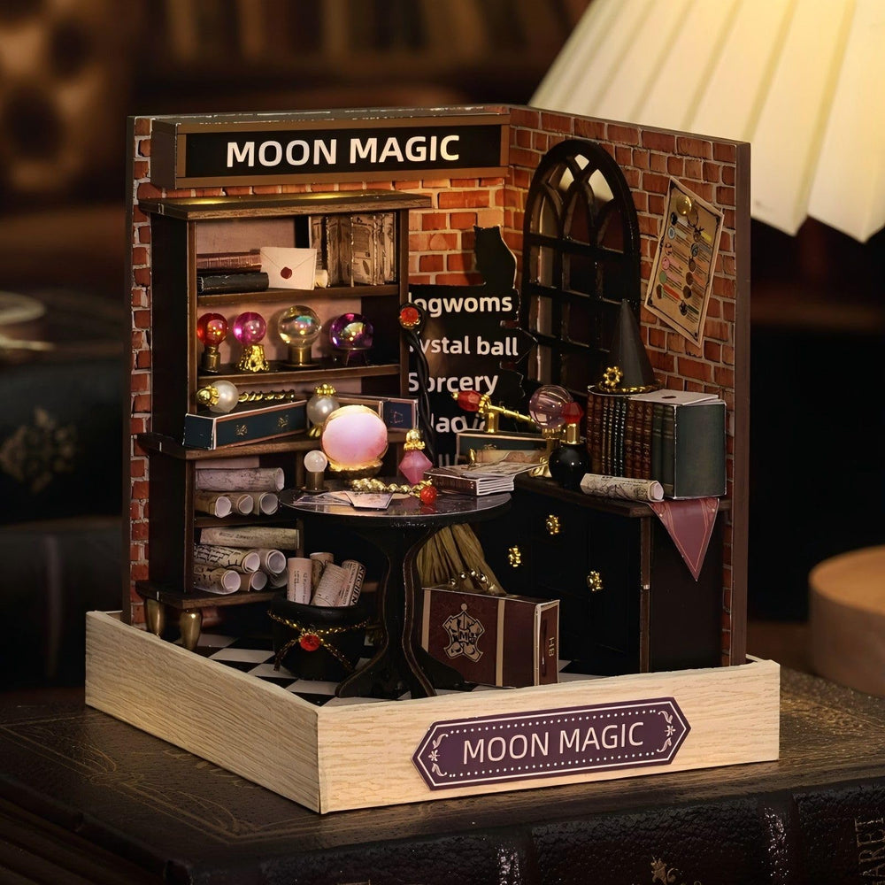 OZJAY Moon Magic unboxed kit with instructions to start your project.