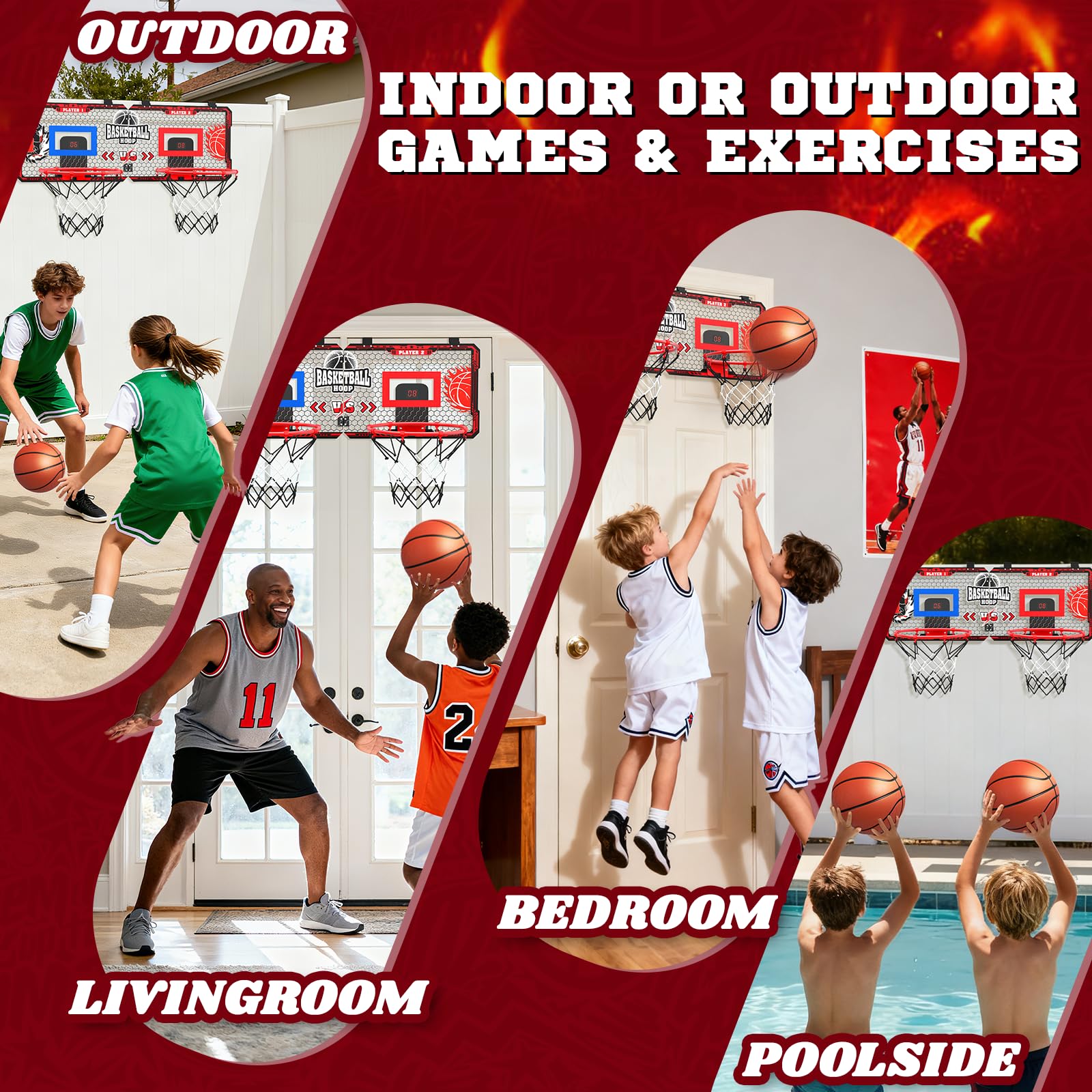 OZMI door-mount design emphasizes durability and stable play