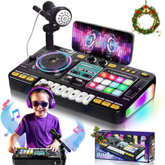 OZMI Kids DJ Music Mixer Table in action, perfect for creative play and mini performances.