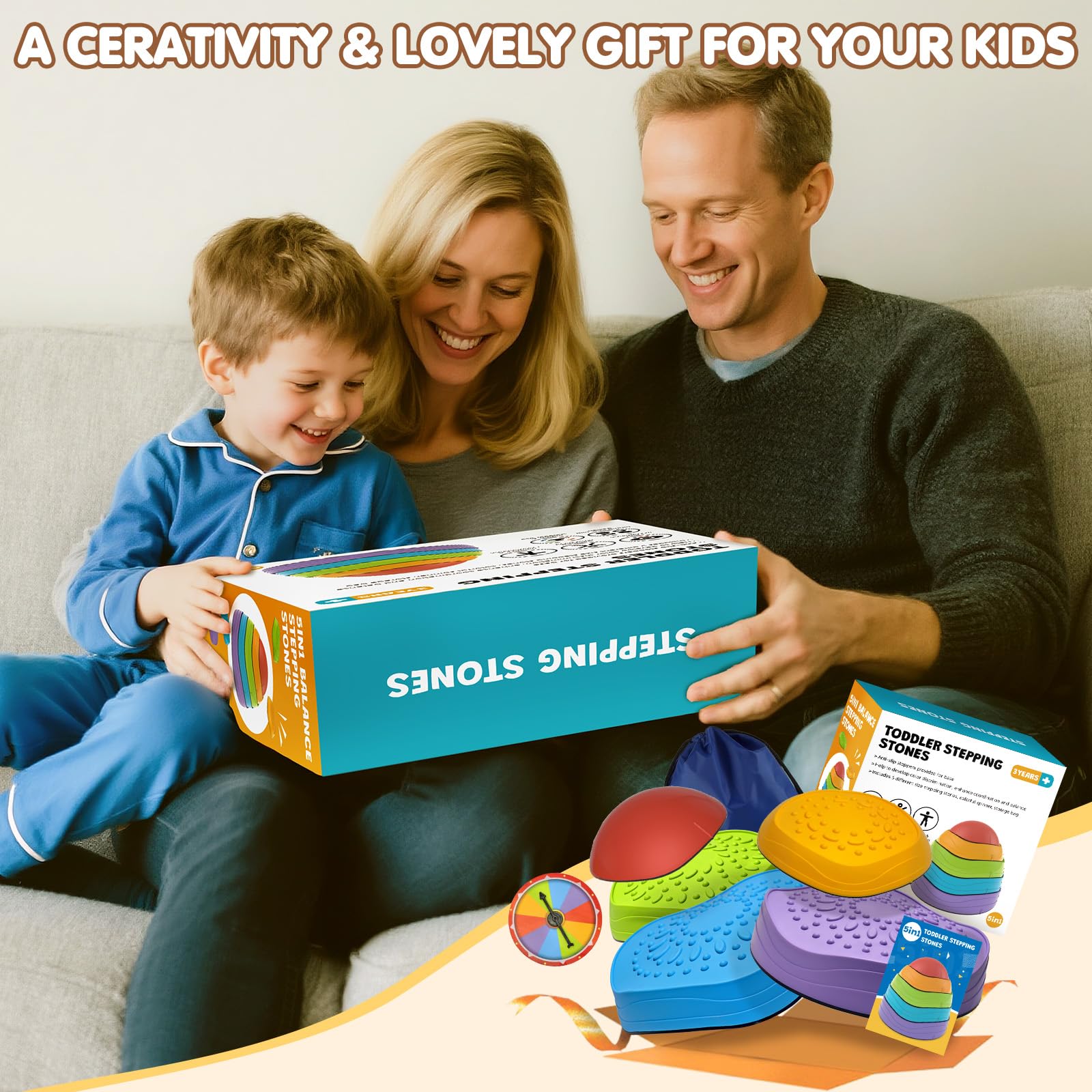 OZMI stepping stones storage bag makes travel easy and organized.