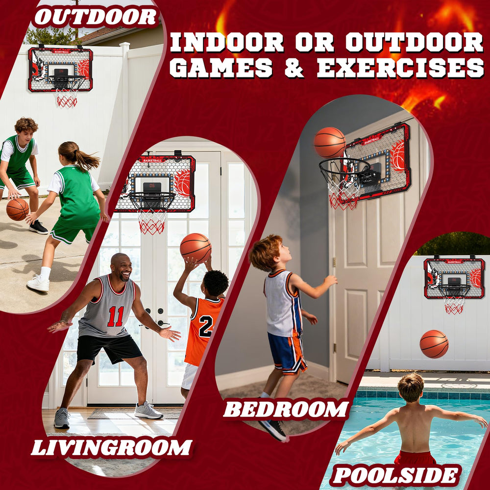 OZMI thickened backboard for safe, durable play