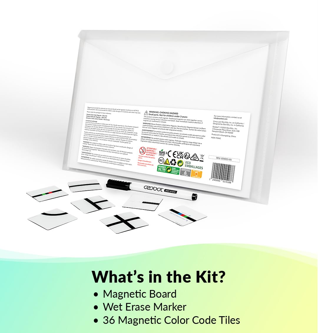 Ages 5+ alignment supports early STEM exploration with coding ideas