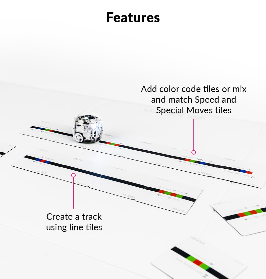 Kids engaging with Ozobot Color Code Magnets in a learning session