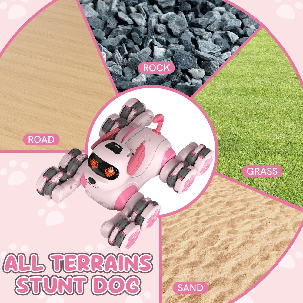 Paaxido 2.4GHz remote control delivers smooth, responsive handling.