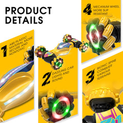 Paaxido Gesture RC Car dual-battery pack enabling longer play sessions