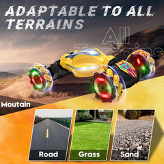 Paaxido Gesture RC Car illuminated with lights and music for exciting play