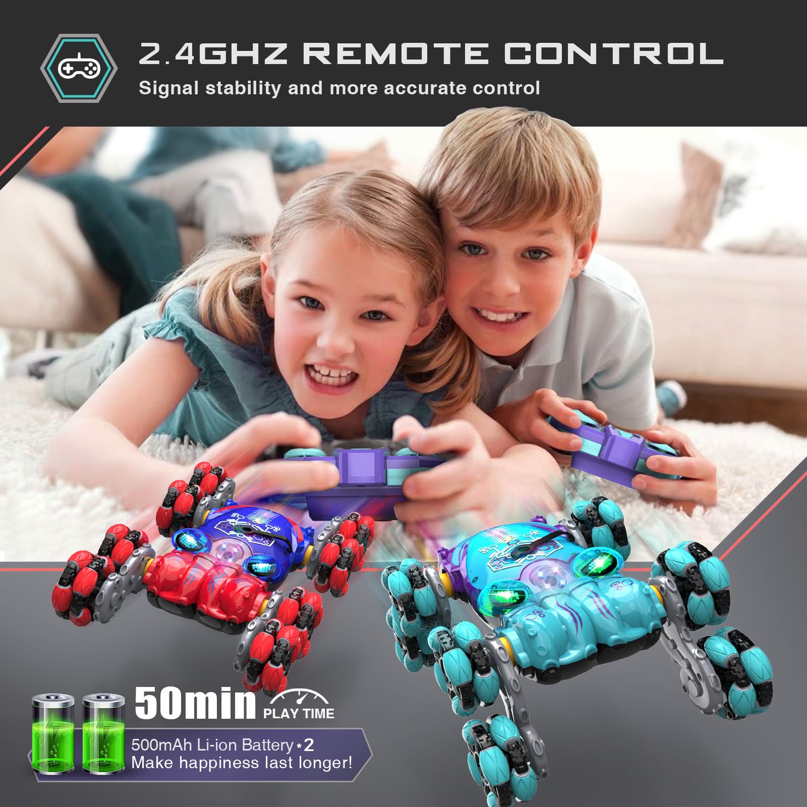 Paaxido gift-ready RC car ideal for kids' birthdays and holidays.
