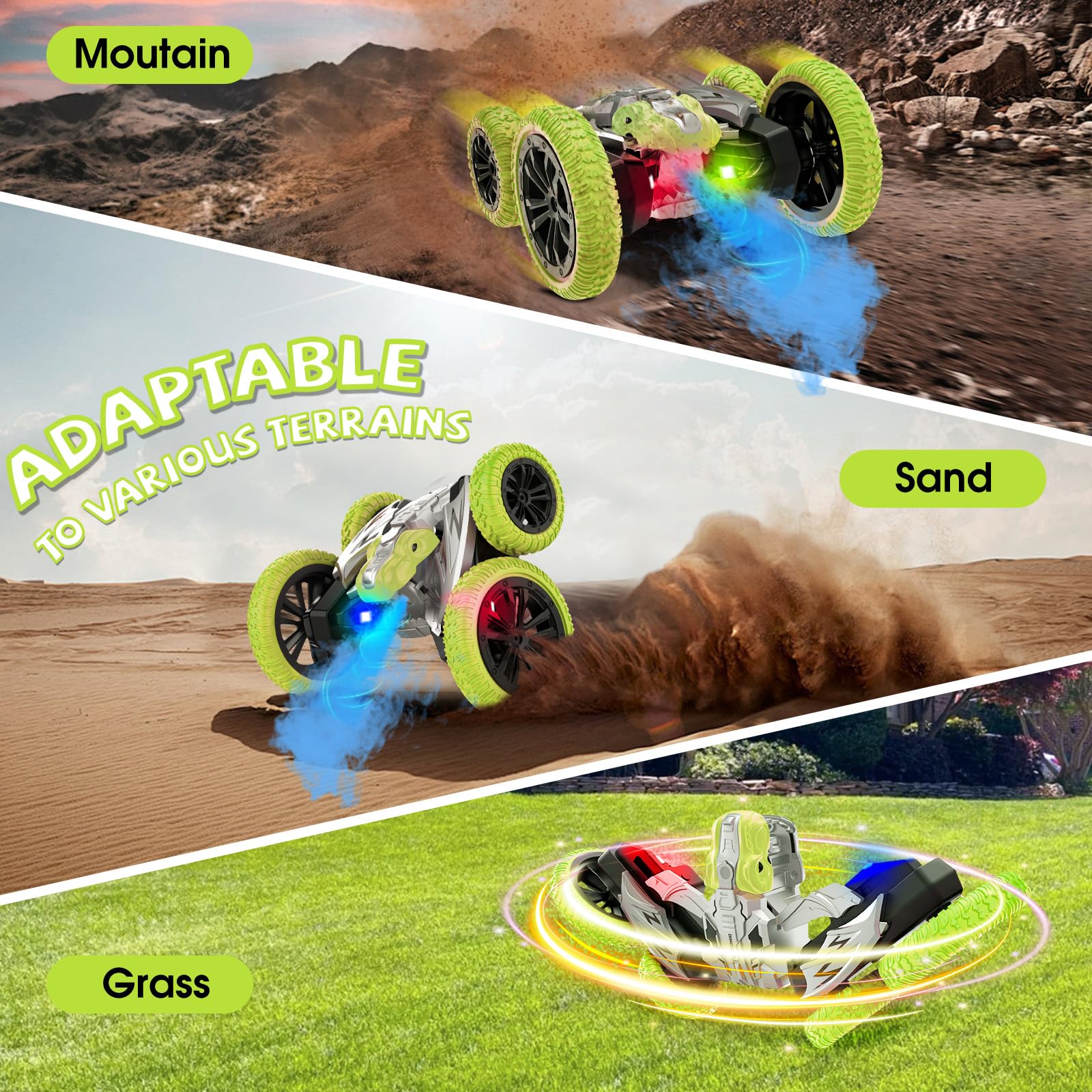 Paaxido RC car LED lights for eye-catching night racing
