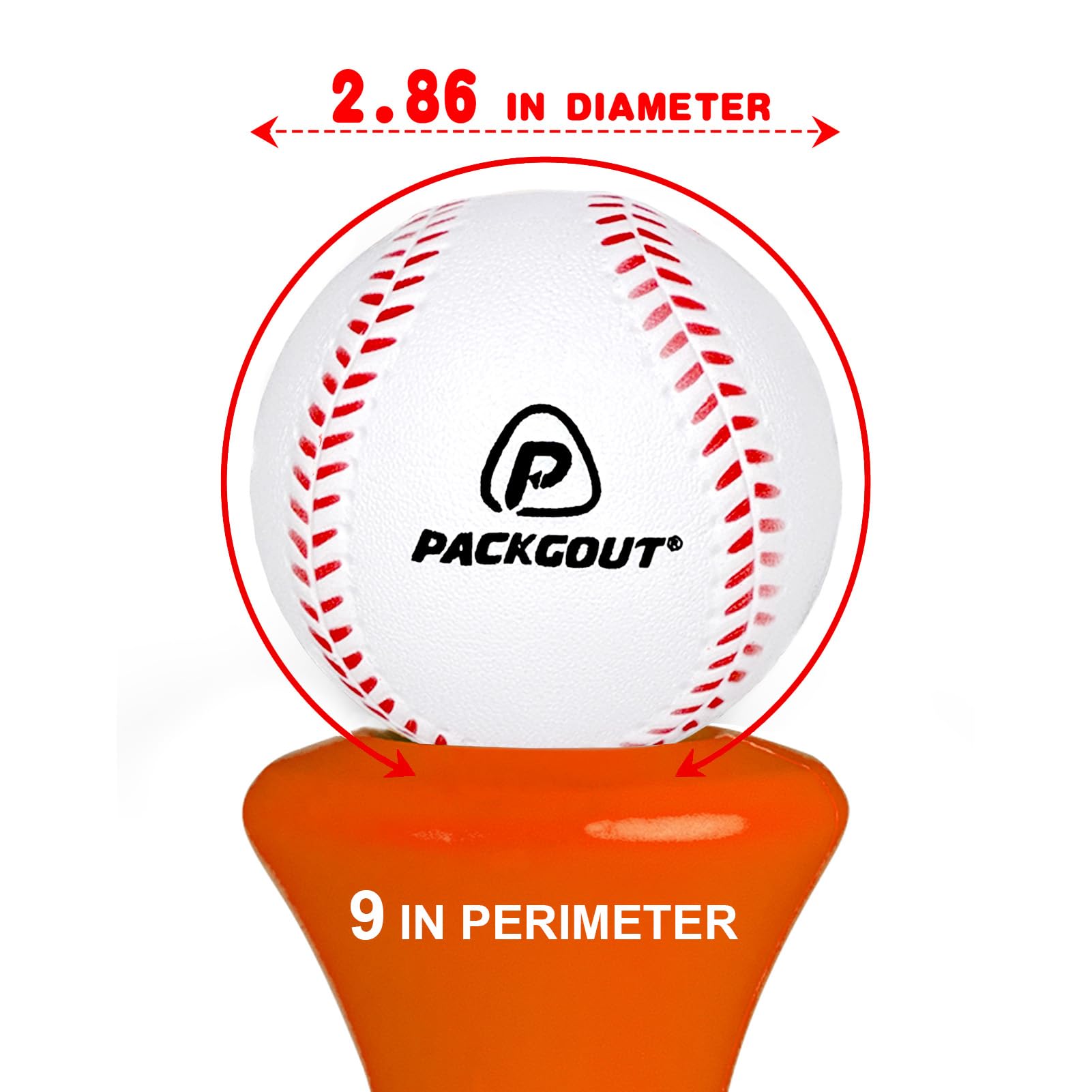 PACKGOUT soft foam baseballs helping beginners improve hand-eye coordination