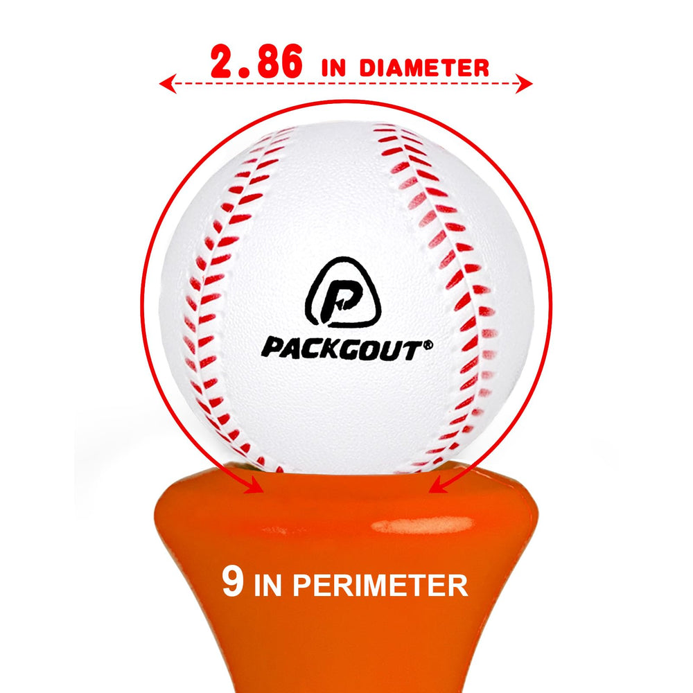 PACKGOUT soft foam baseballs helping beginners improve hand-eye coordination