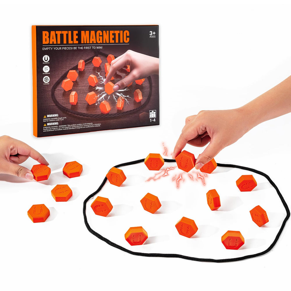 PADFUSE magnetic chess game showing collision-challenge for 2-4 players
