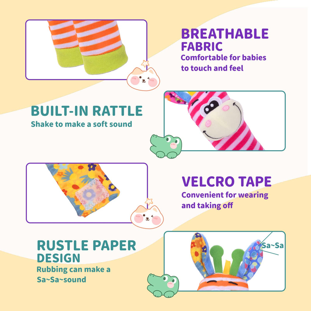 Padonise gift set packaging showcasing the complete toy pair for baby showers.