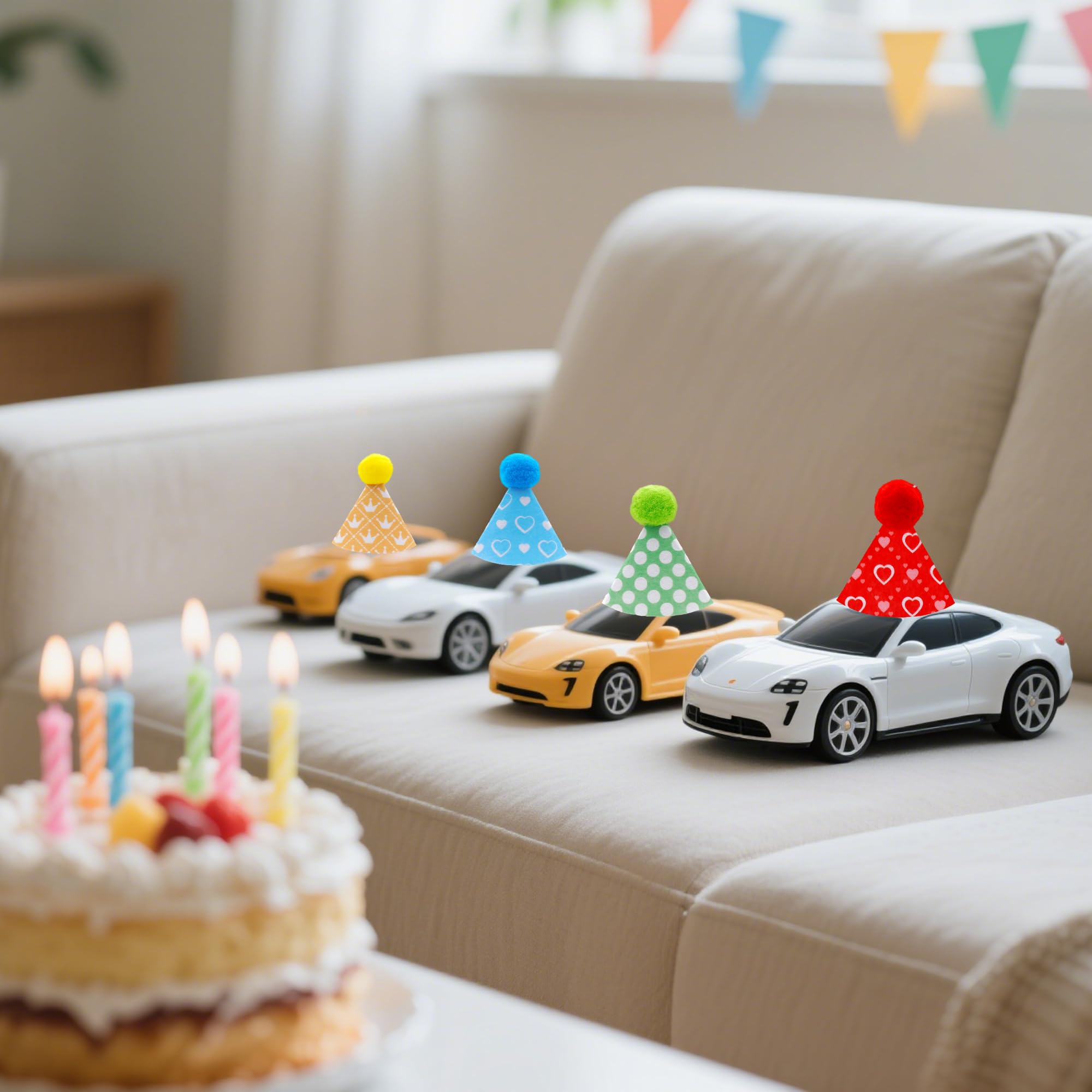 Pai Sence twelve-color set enhances DIY birthday hat crafts