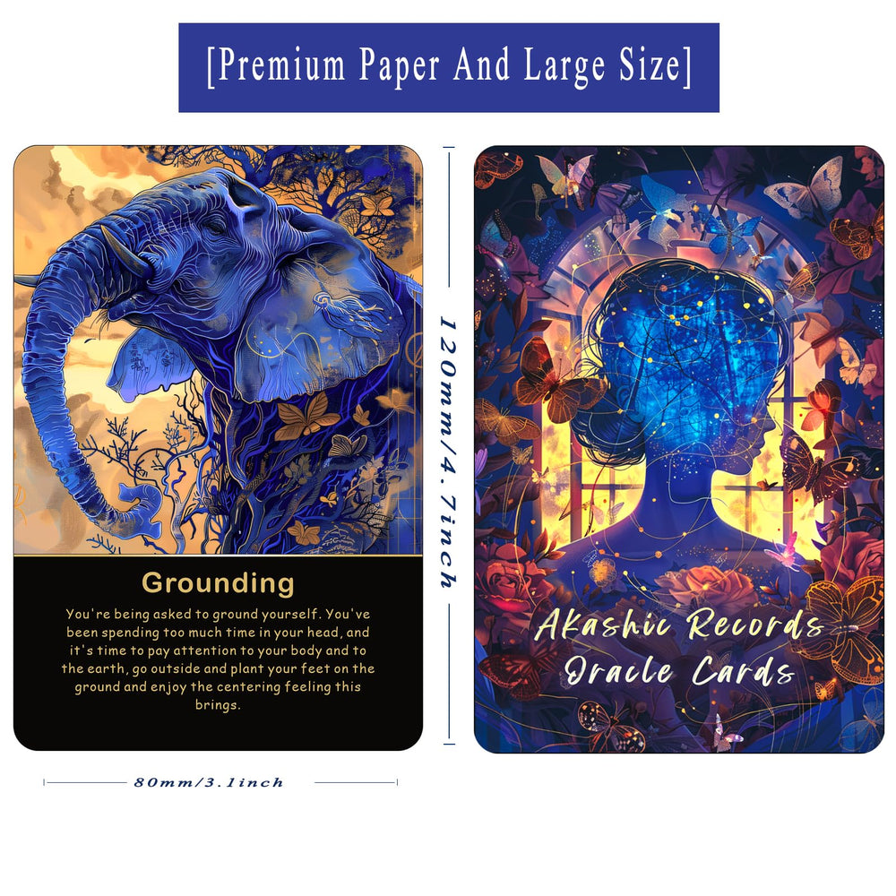 Pailing Large-format cards for comfortable shuffling and handling