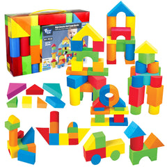 Pairez Toys foam building blocks 81 pieces for creative play and learning