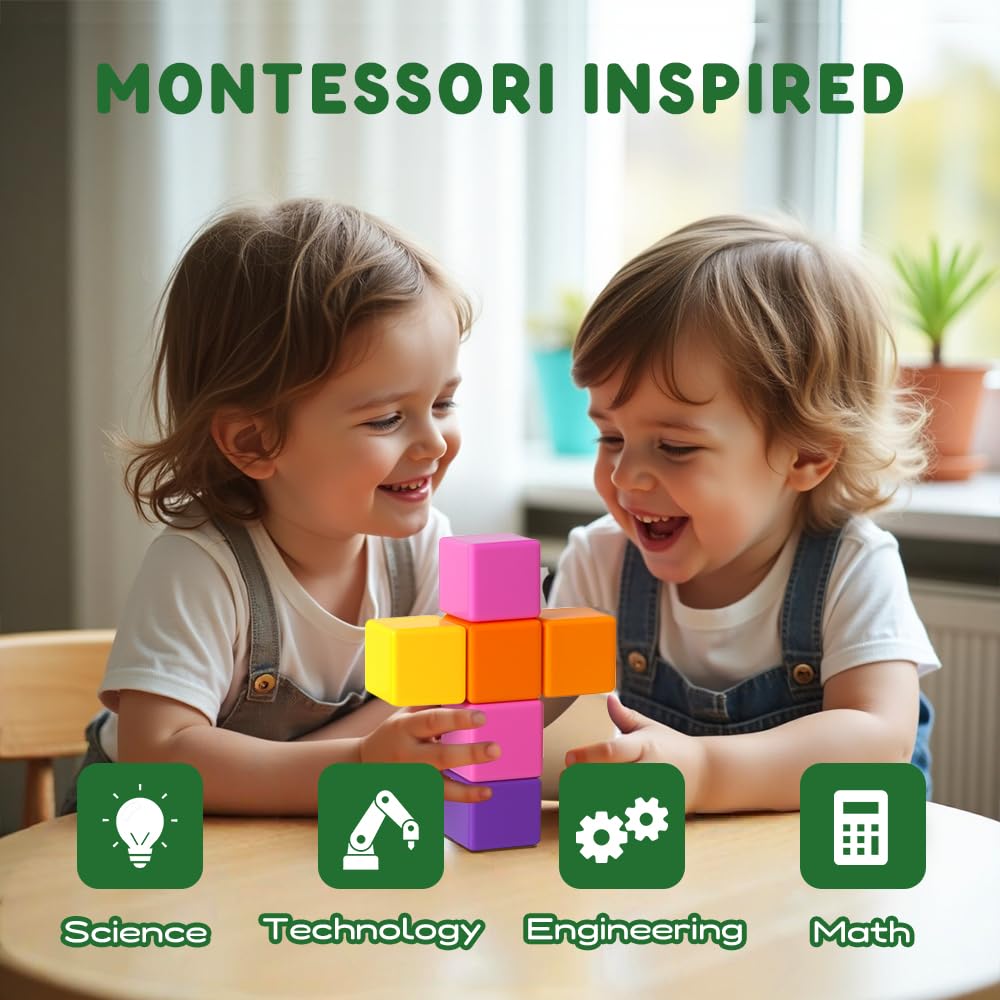 Pairez Toys waterproof cubes for bath time and outdoor adventures.