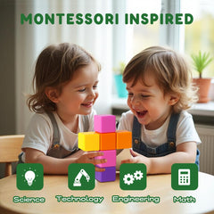 Pairez Toys waterproof cubes for bath time and outdoor adventures.