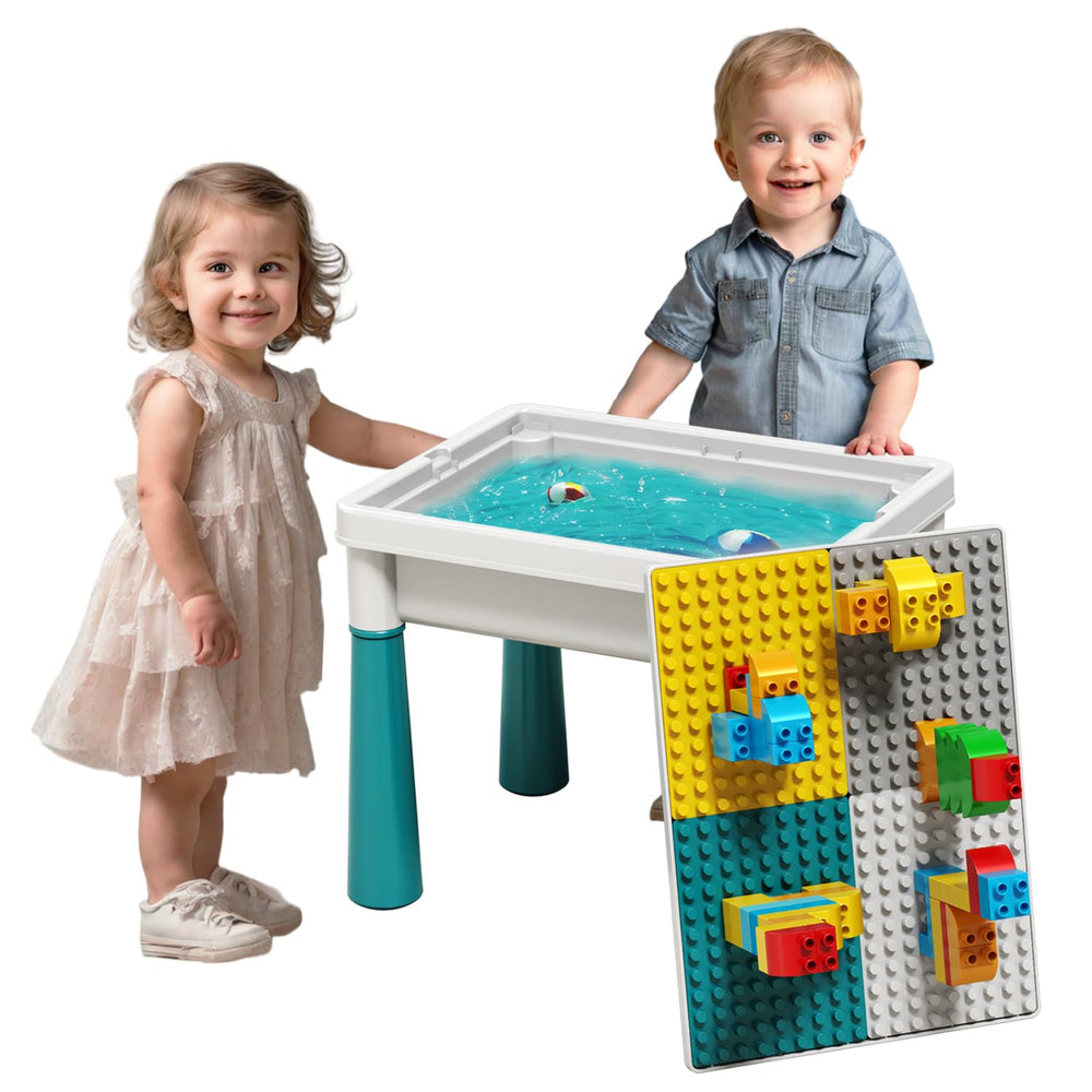 Pairez Toys small activity table side view for focused toddler play.
