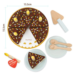PairPear birthday cake playset decoration topping sparks creative pretend play