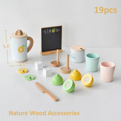 PairPear ice cubes and play food accessories for realistic pretend meals.