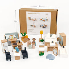 PairPear non-toxic wood finish ensures safe, durable pretend play