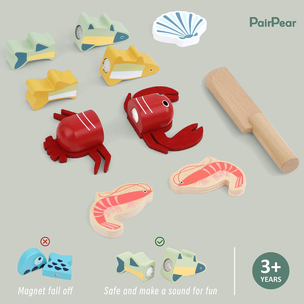 PairPear toy knife promotes safe pretend cooking